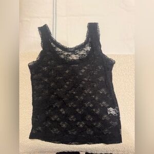 Brandy Melville lace tank top